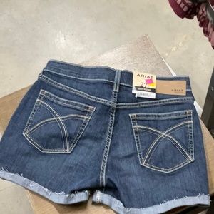Ariat perfect rise denim shorts 10039591